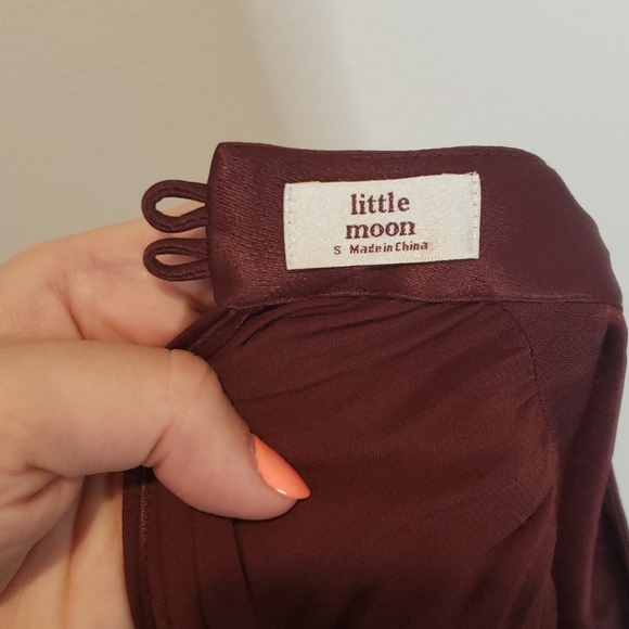 ARITZIA LITTLE MOON Honeysuckle Shift Dress pocket - Picture 3 of 7